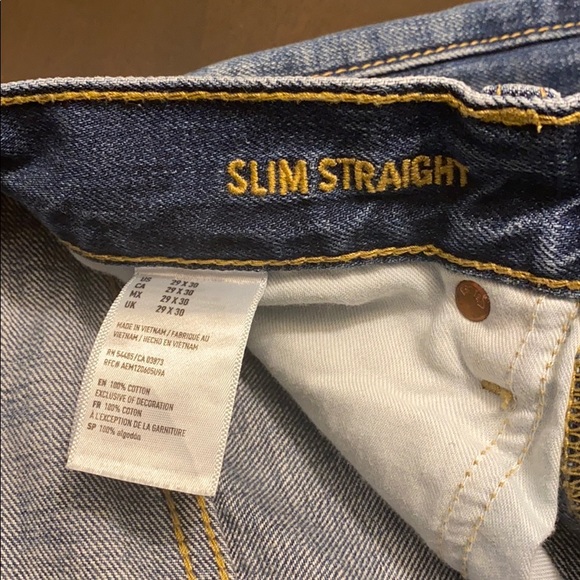 American Eagle 29x30 Slim Straight Jeans - Picture 3 of 5